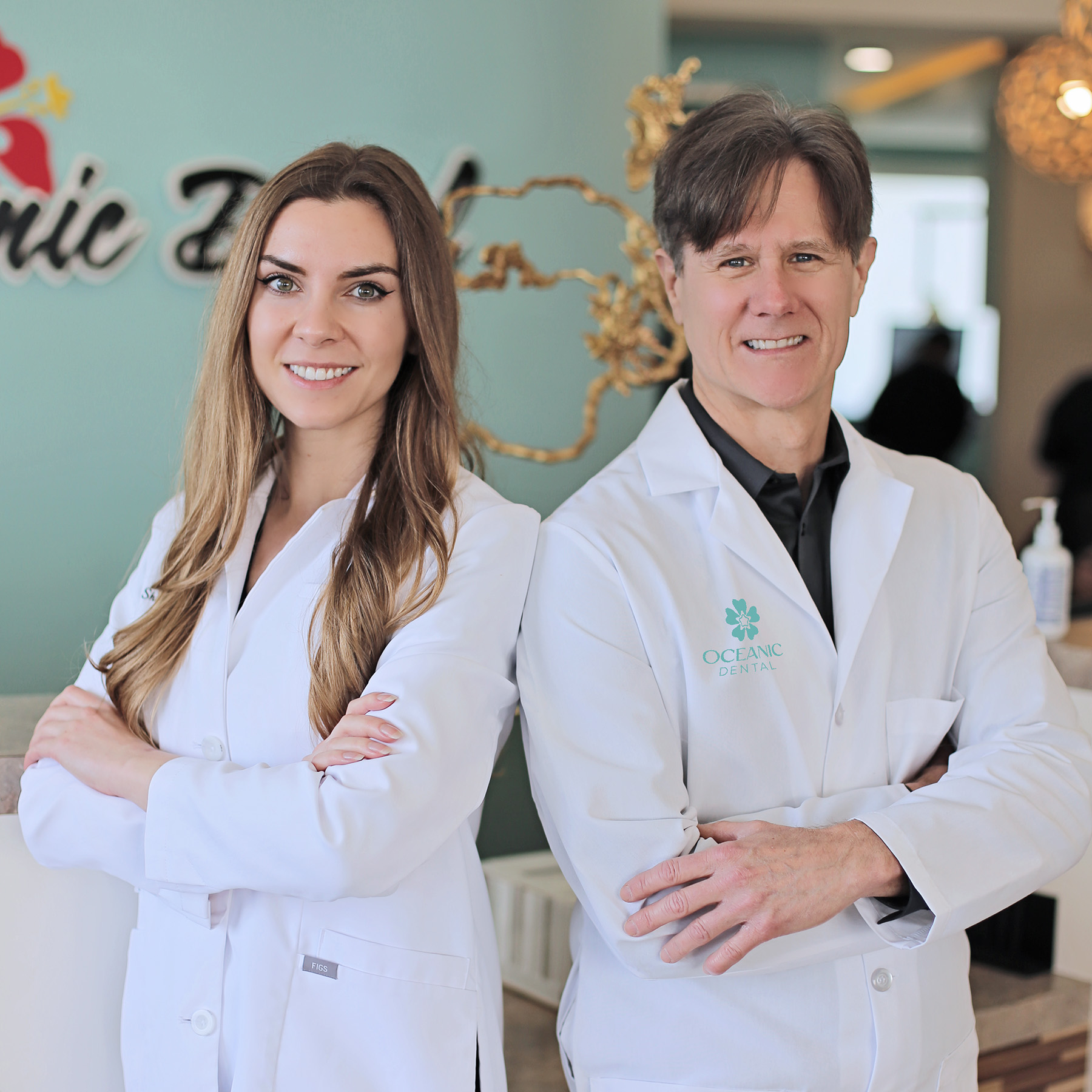 Lifestyle photo representing confident cosmetic dentistry patients